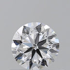 Diamante Taglio Brillante 0.5ct VG/VG/VG D VVS1 - GIA - 5.01x4.95x3.13mm