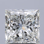 Diamante Naturale Taglio Princess 1.71ct EX/EX I VS2 - GIA - 6.45x6.43x4.73mm