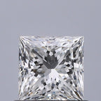 Diamante Naturale Taglio Princess 0.74ct EX/EX E IF - IGI - 4.89x4.85x3.6mm
