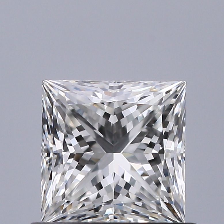 Diamante Naturale Taglio Princess 0.74ct EX/EX E IF - IGI - 4.89x4.85x3.6mm
