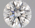 Diamante Naturale Taglio Brillante 0.5ct EX/VG/EX H VS1 - GIA - 5.09x5.03x3.14mm