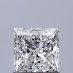 Diamante Naturale Taglio Princess 1.02ct VG/EX E VS2 - GIA - 5.42x5.39x3.96mm