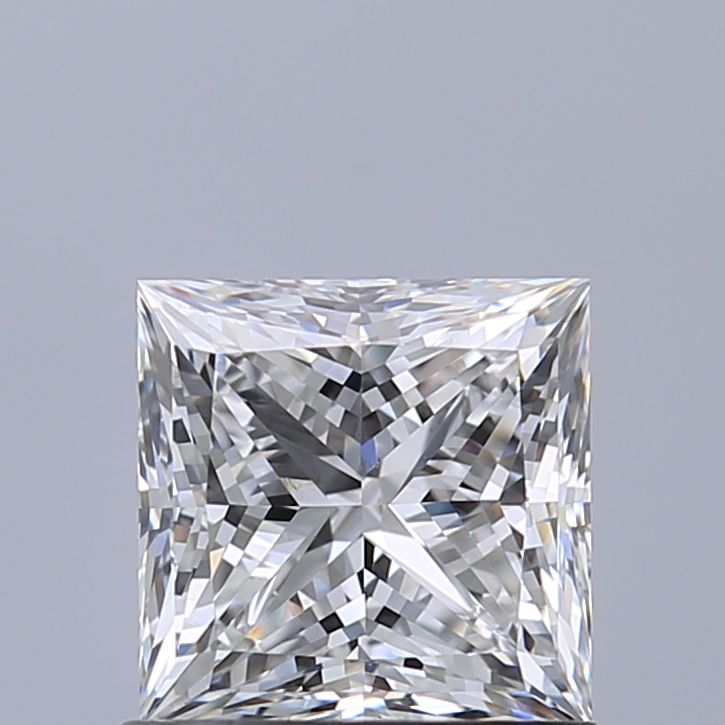 Diamante Naturale Taglio Princess 1.02ct VG/EX E VS2 - GIA - 5.42x5.39x3.96mm