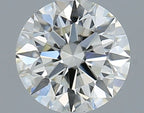 Diamante Naturale Taglio Brillante 0.91ct 3EX I VVS1 - IGI - 6.21x6.24x3.82mm