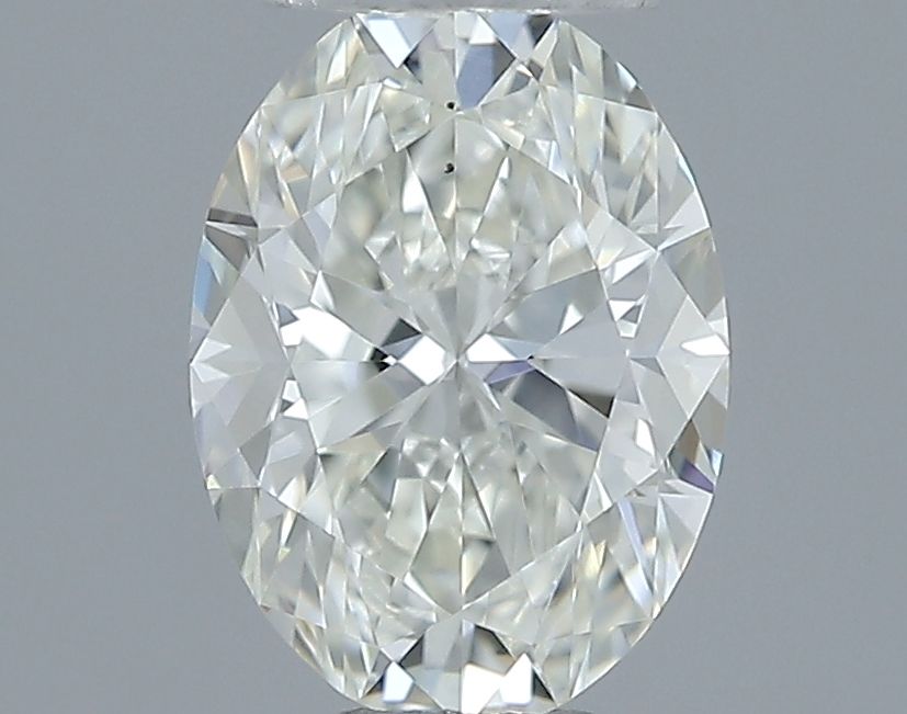 Diamante Naturale Taglio Ovale 0.6ct EX/EX H VS1 - IGI - 6.42x4.7x3.01mm