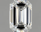 Diamante Naturale Taglio Smeraldo 0.53ct VG/VG D VVS1 - GIA - 5.39x3.7x2.62mm