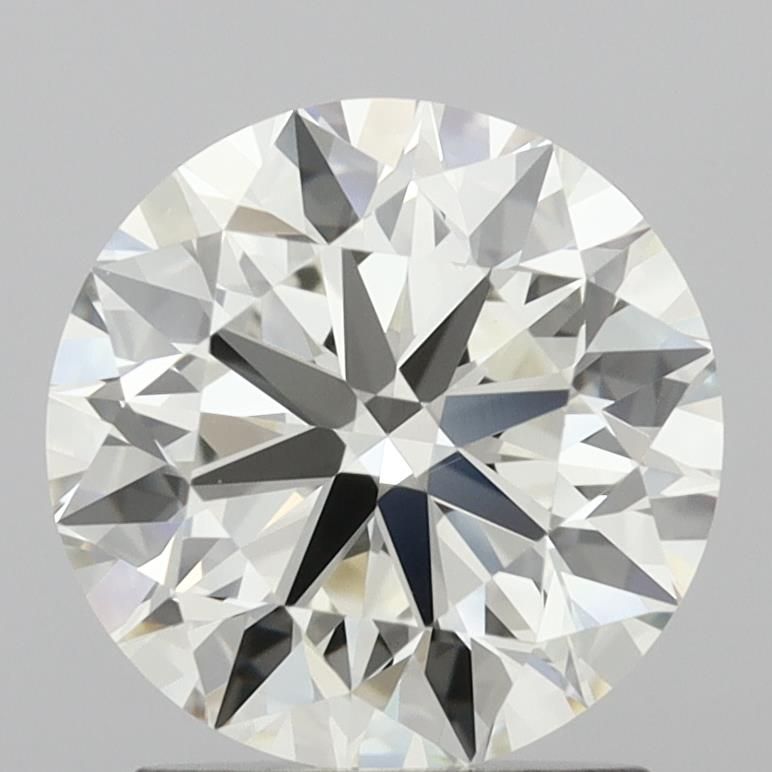 Diamante Naturale Taglio Brillante 1.81ct 3EX J IF - IGI - 7.67x7.72x4.82mm