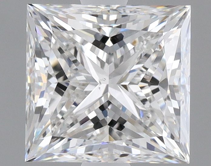 Diamante Naturale Taglio Princess 1.41ct EX/EX F VS2 - GIA - 6.03x5.8x4.4mm