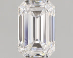 Diamante Naturale Taglio Smeraldo 0.77ct VG/EX D IF - GIA - 6.26x4.08x2.9mm