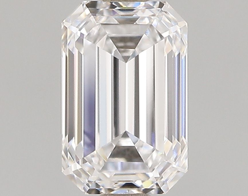 Diamante Naturale Taglio Smeraldo 0.77ct VG/EX D IF - GIA - 6.26x4.08x2.9mm