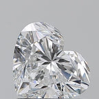 Diamante Naturale Taglio Cuore 1.01ct EX/EX E IF - GIA - 6.0x7.01x4.06mm