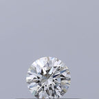 Diamante Naturale Taglio Brillante 0.19ct 3EX G VS1 - GIA - 3.7x3.72x2.3mm