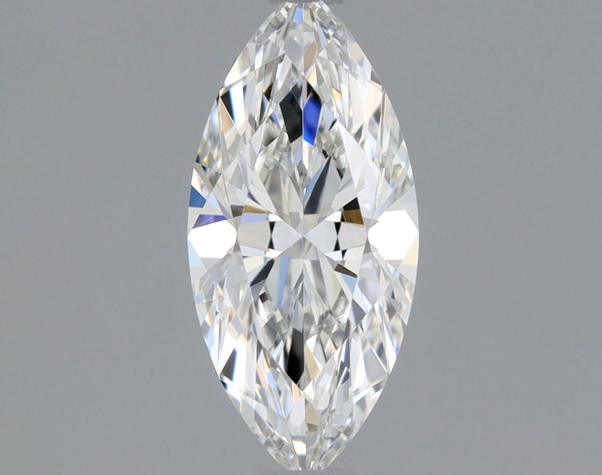 Diamante Naturale Taglio Marquise 0.34ct VG/VG F VVS2 - GIA - 7.59x3.52x2.28mm
