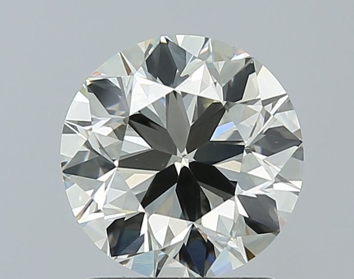 Diamante Taglio Brillante 1.43ct VG/VG/EX J VS1 - IGI - 7.16x7.26x4.55mm