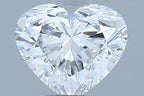 Diamante Naturale Taglio Cuore 0.61ct VG/VG F VS1 - GIA - 5.11x5.9x3.51mm
