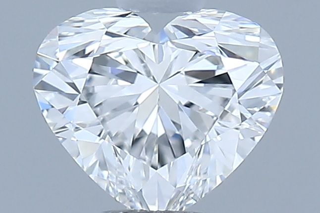 Diamante Naturale Taglio Cuore 0.61ct VG/VG F VS1 - GIA - 5.11x5.9x3.51mm