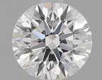 Diamante Taglio Brillante 0.5ct EX/VG/EX D VVS2 - GIA - 5.08x5.01x3.18mm