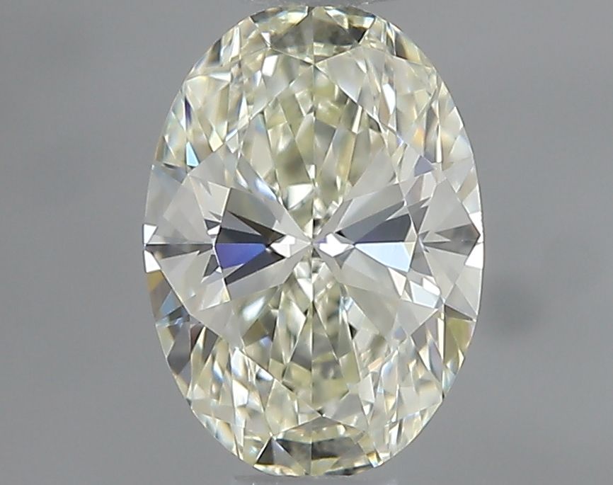 Diamante Naturale Taglio Ovale 0.5ct VG/EX J VVS2 - IGI - 6.17x4.36x2.7mm
