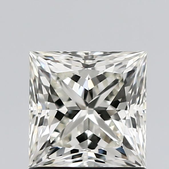 Diamante Naturale Taglio Princess 1.02ct EX/EX J IF - IGI - 5.43x5.43x4.01mm