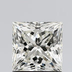 Diamante Naturale Taglio Princess 1.02ct EX/EX J IF - IGI - 5.43x5.43x4.01mm