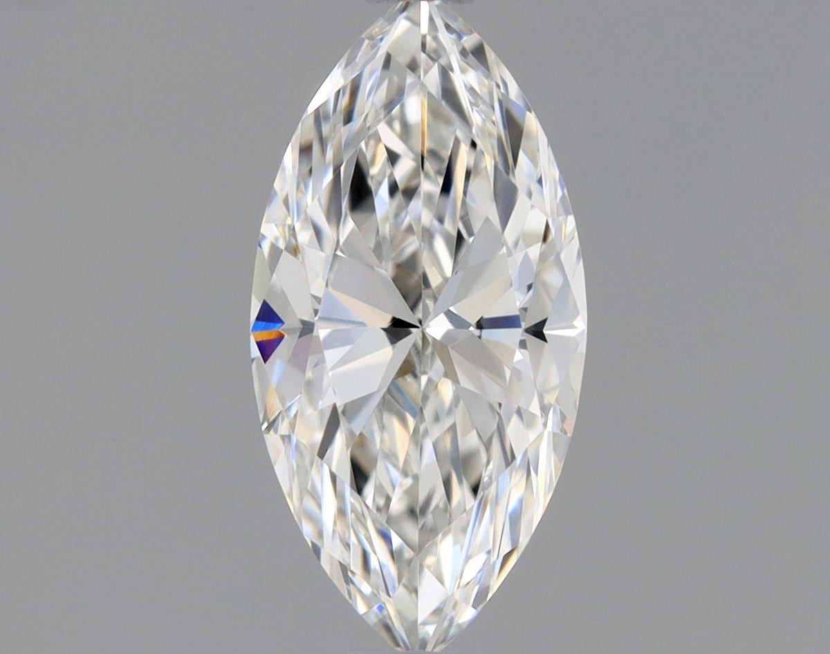 Diamante Naturale Taglio Marquise 0.51ct VG/VG F VVS2 - GIA - 8.18x4.04x2.54mm