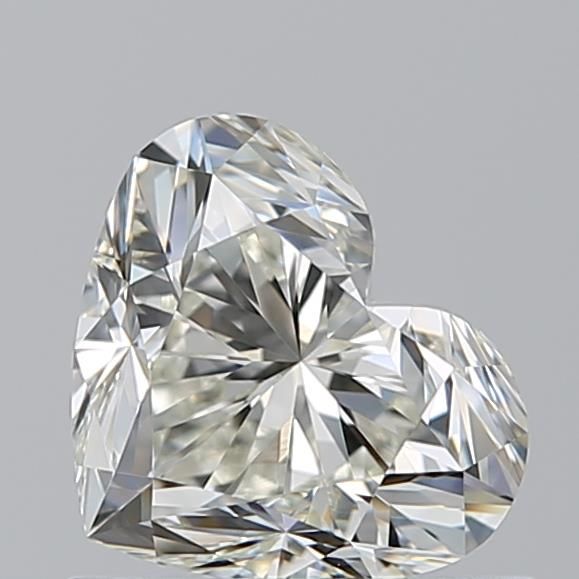 Diamante Naturale Taglio Cuore 0.9ct VG/EX J VVS1 - GIA - 5.53x6.62x4.09mm