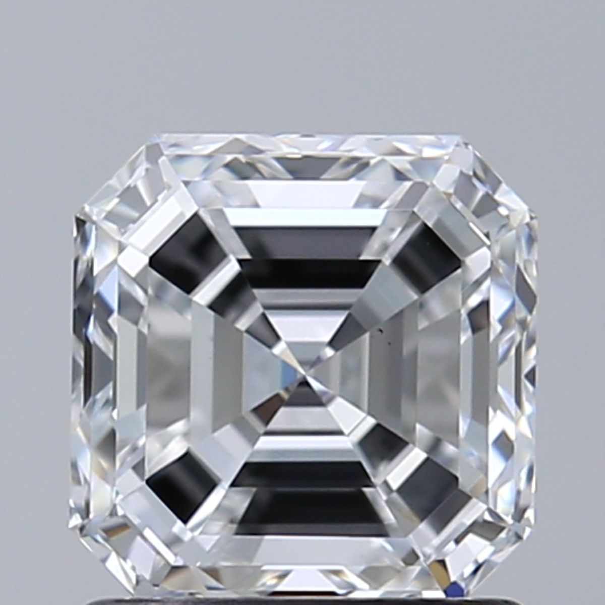 Diamante Taglio Smeraldo Quadrato 1.2ct EX/EX E VS1 - GIA - 5.87x5.72x4.1mm