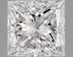 Diamante Naturale Taglio Princess 0.73ct VG/EX F VS2 - GIA - 5.13x5.04x3.54mm
