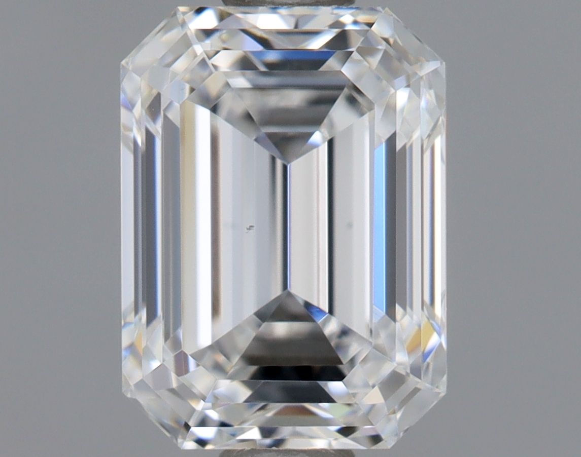 Diamante Naturale Taglio Smeraldo 0.8ct VG/EX E VS1 - GIA - 6.04x4.45x3.06mm