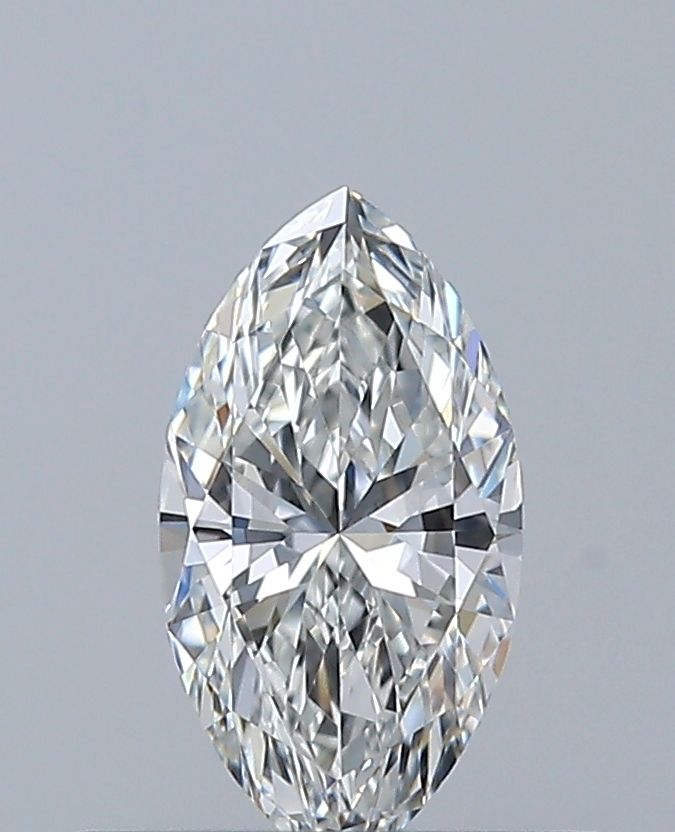 Diamante Naturale Taglio Marquise 0.37ct G/EX G VVS1 - GIA - 7.12x3.75x2.36mm