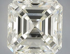 Diamante Taglio Smeraldo Quadrato 1.7ct G/EX I VS1 - IGI - 6.65x6.49x4.44mm