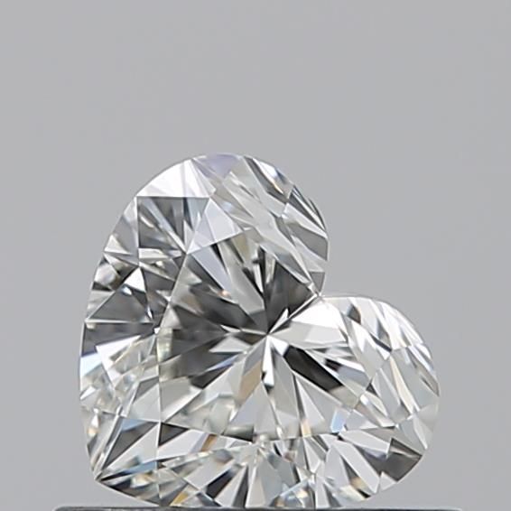 Diamante Naturale Taglio Cuore 0.53ct VG/EX I IF - GIA - 4.95x5.57x3.33mm