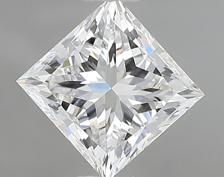 Diamante Naturale Taglio Princess 1.08ct EX/EX F IF - IGI - 5.52x5.33x4.05mm