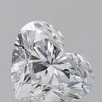 Diamante Naturale Taglio Cuore 0.91ct VG/EX D VS1 - GIA - 5.75x6.81x4.02mm