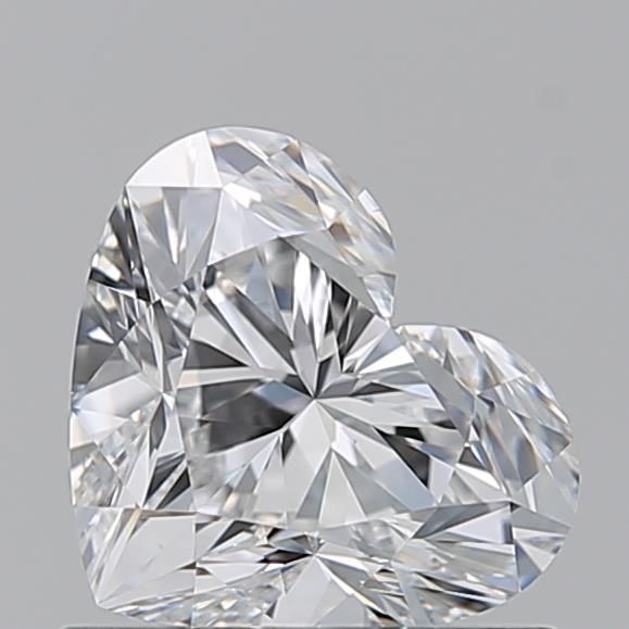 Diamante Naturale Taglio Cuore 0.91ct VG/EX D VS1 - GIA - 5.75x6.81x4.02mm