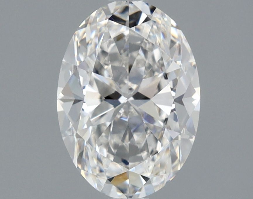 Diamante Naturale Taglio Ovale 1.01ct EX/EX F VS1 - GIA - 7.75x5.54x3.53mm
