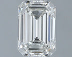 Diamante Naturale Taglio Smeraldo 0.32ct VG/EX H VS1 - GIA - 4.81x3.24x2.12mm