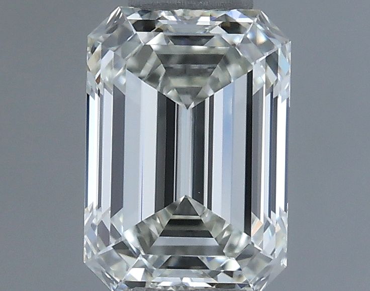 Diamante Naturale Taglio Smeraldo 0.53ct EX/EX I VVS1 - IGI - 5.44x3.86x2.62mm