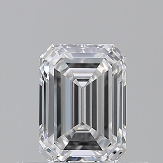 Diamante Naturale Taglio Smeraldo 0.51ct EX/EX E VS1 - GIA - 5.42x3.87x2.54mm