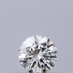 Diamante Naturale Taglio Brillante 0.23ct 3EX F VVS1 - IGI - 3.97x4.0x2.43mm