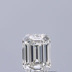Diamante Naturale Taglio Smeraldo 0.42ct EX/EX G IF - IGI - 4.95x3.63x2.44mm