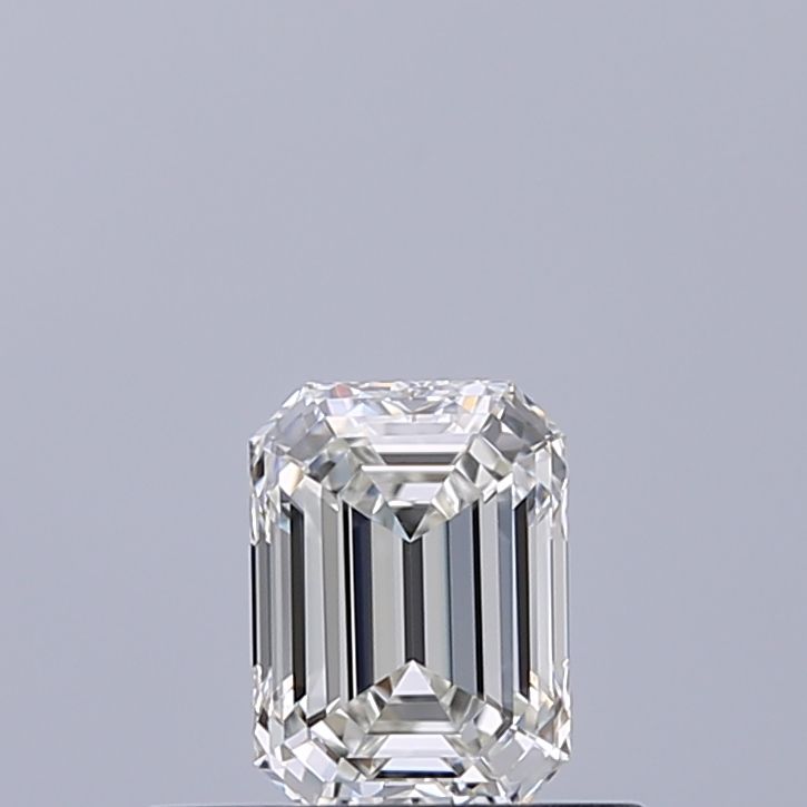 Diamante Naturale Taglio Smeraldo 0.42ct EX/EX G IF - IGI - 4.95x3.63x2.44mm