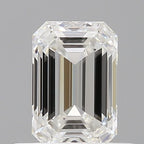 Diamante Naturale Taglio Smeraldo 0.5ct EX/VG G VVS1 - GIA - 5.46x3.67x2.51mm