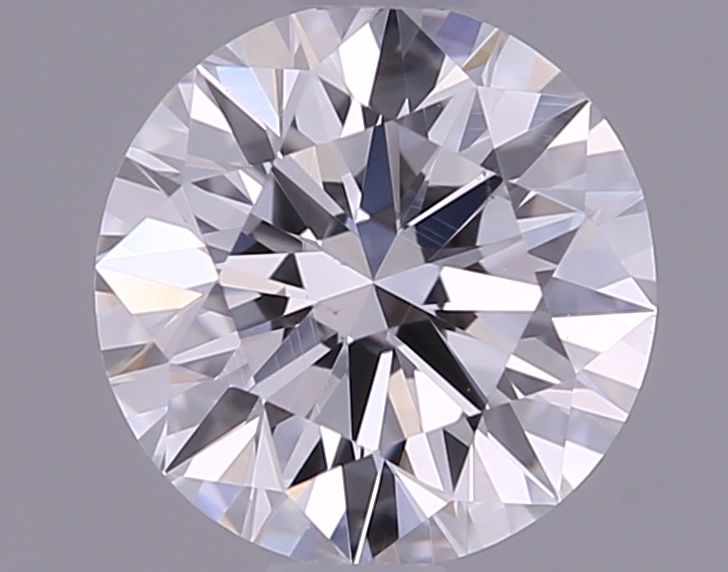 Diamante Naturale Taglio Brillante 0.5ct EX/VG/EX F VS1 - GIA - 5.1x5.03x3.14mm