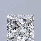 Diamante Naturale Taglio Princess 0.91ct EX/EX F FL - GIA - 5.17x5.12x3.82mm