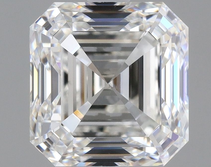 Diamante Naturale Taglio Asscher 1.7ct EX/EX H VS2 - GIA - 6.46x6.28x4.32mm