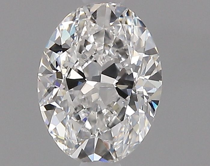 Diamante Naturale Taglio Ovale 0.8ct VG/EX F VS1 - GIA - 6.81x5.17x3.28mm