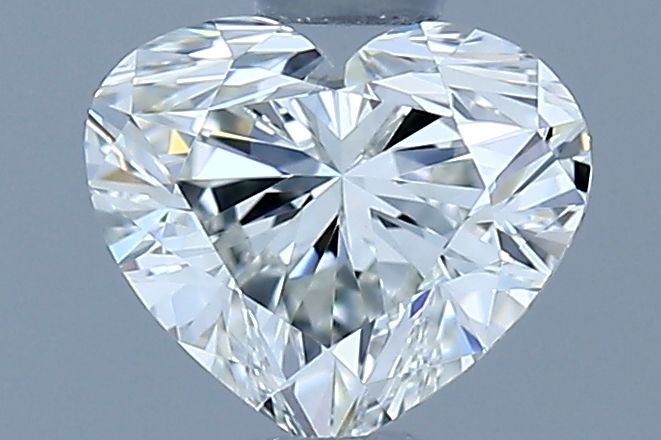 Diamante Naturale Taglio Cuore 0.5ct VG/EX I VVS2 - GIA - 4.66x5.43x3.29mm
