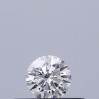 Diamante Naturale Taglio Brillante 0.19ct 3EX F VS1 - GIA - 3.65x3.68x2.28mm