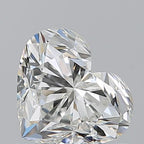 Diamante Naturale Taglio Cuore 0.93ct VG/VG I VVS1 - GIA - 5.74x6.71x4.16mm